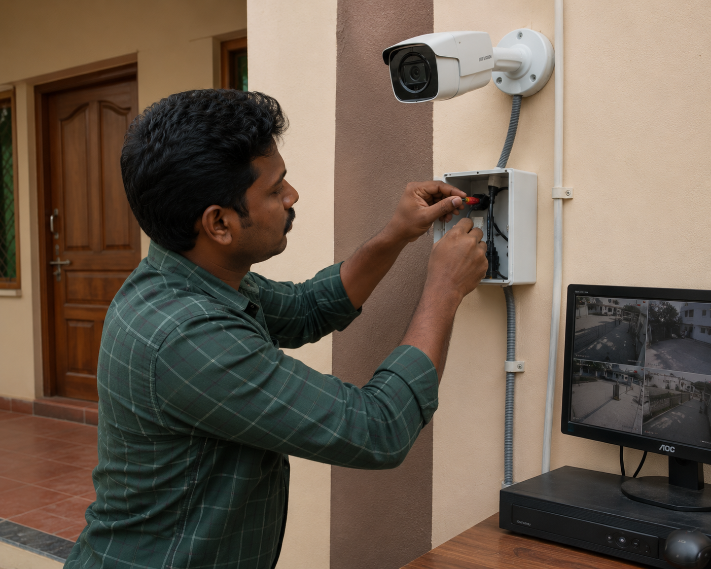 Electrical panel installation