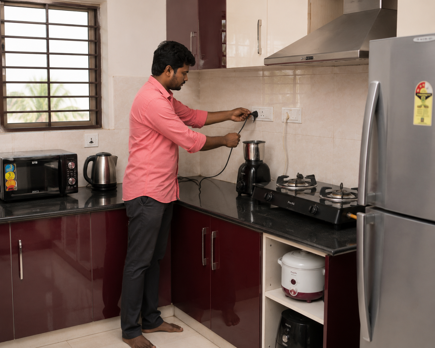 Raj Narayanan electrical work
